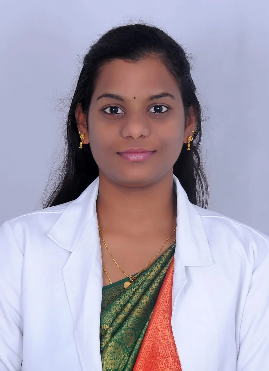 Portrait of Kavya S, Joint Secretary of the Karnataka Optometry Association