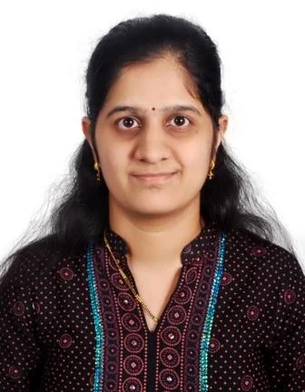 Portrait of Namratha Hegde, Vice President of the Karnataka Optometry Association